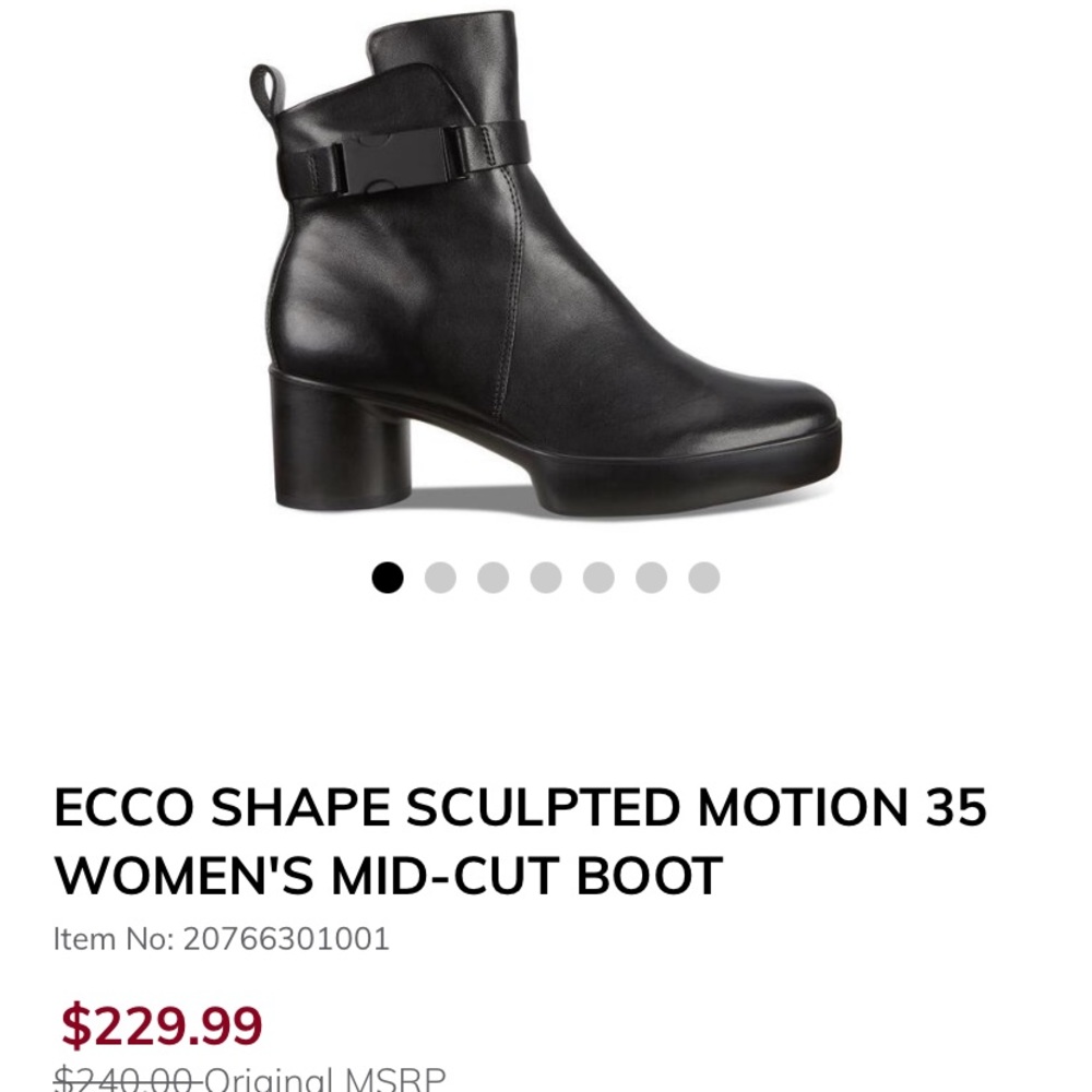 ECCO SHAPE SCULPTED MOTION 35 WOMEN'S MID-CUT BOOT